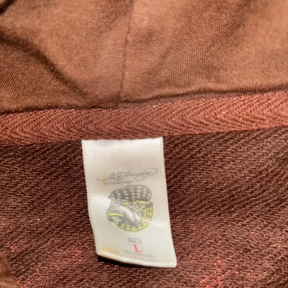 Christian Audigier rare mint French terry oversized large men’s ed hardy - Picture 6 of 17